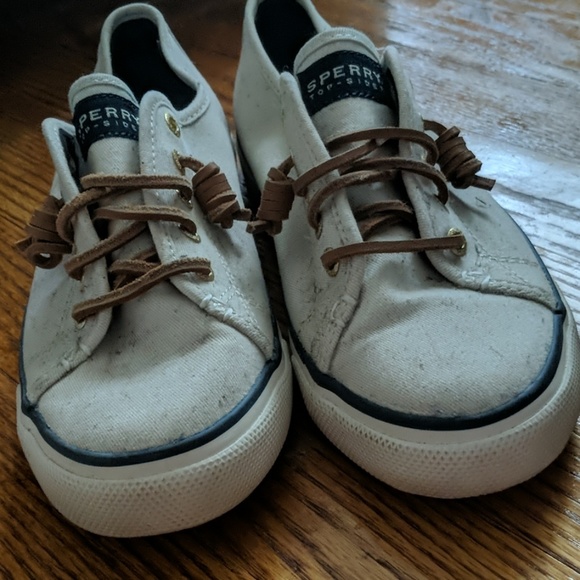 Sperry Shoes - Sperry Off White Slip On Sperry Shoes - Sperry Off White Slip On